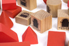 Drewniane Klocki Zamek 100 el. Miniland