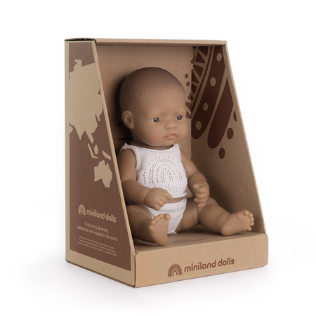 Lalka dziewczynka Hiszpanka 32 cm Miniland Baby